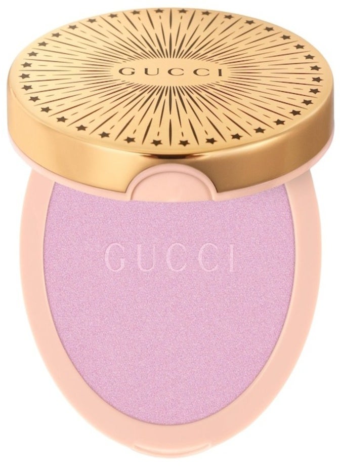 Gucci Glow Illuminating Highlighter 10g 02 Frosted Lilac - pearl lilac | Multi-Use Gel-Powder Highlight - Image 1